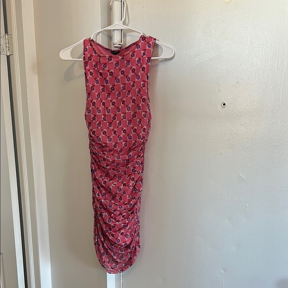 Floral Pink urban outfitters Dress